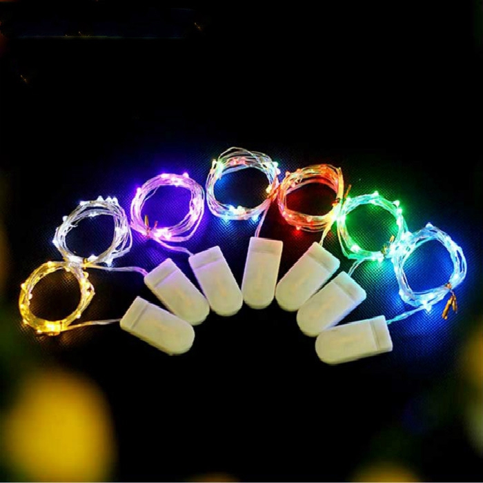 Dây đèn LED 5M 8 màu trang trí rực rỡ nhiều màu sắc