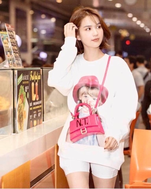 Túi balen da thường size 19cm fullbox