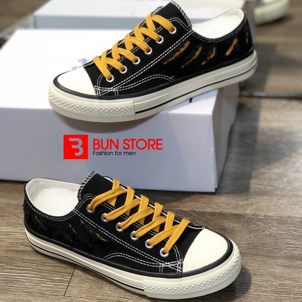 GIÀY THỂ THAO NAM và NỮ SNEAKER CỔ THẤP ĐẸP MIX RÁCH PHONG CÁCH TRẺ TRUNG CV209 LOẠI 1
