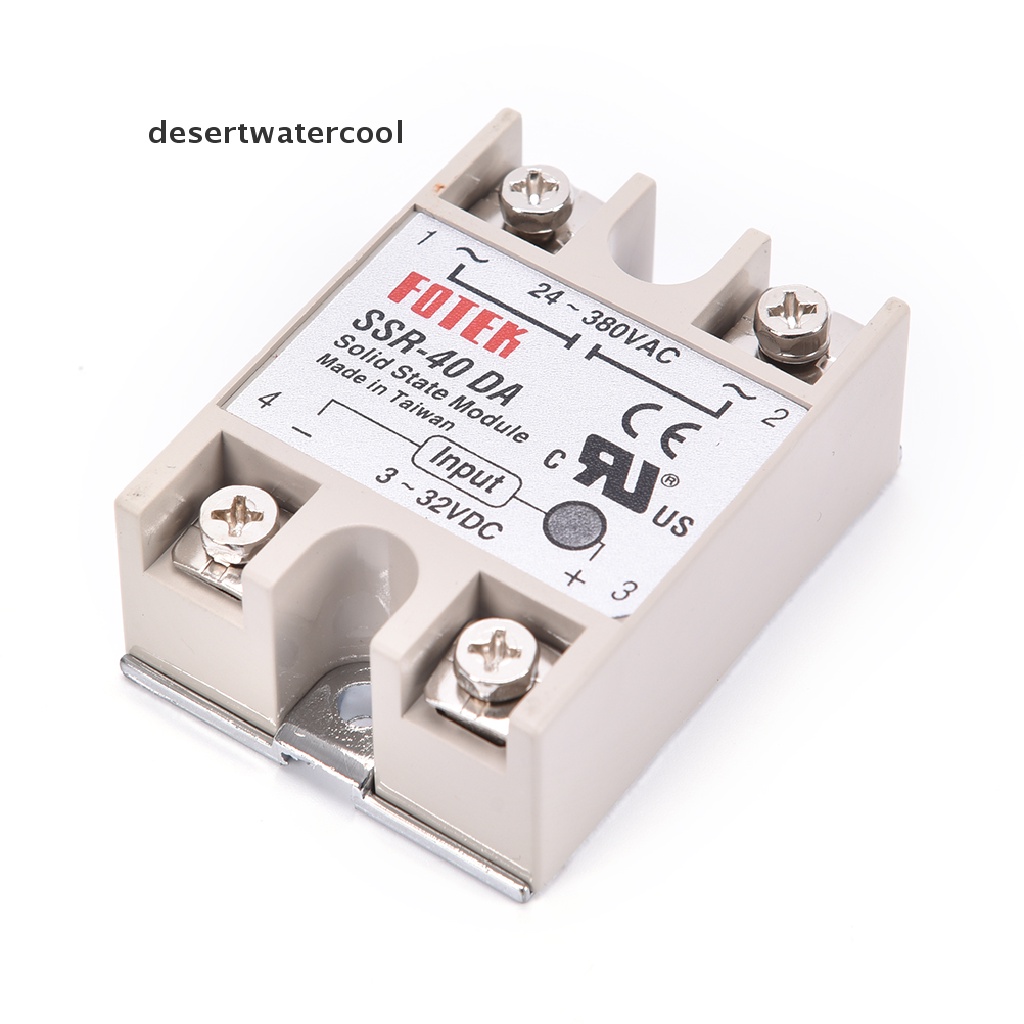 Rơ Le SSR 40A Có Lá Cờ SSR-40DA 40A DC