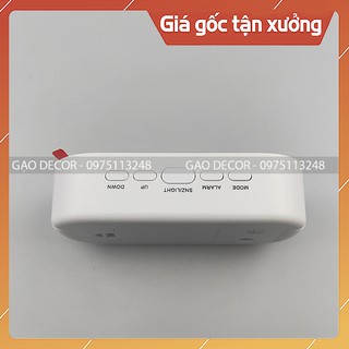 Gạo Decor - Đồng hồ LED mặt gương