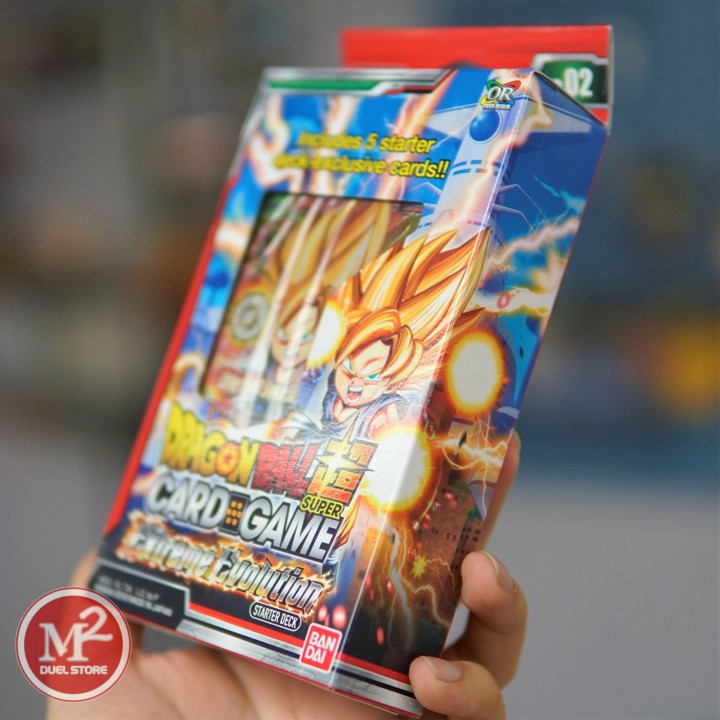 Hộp thẻ bài Dragon Ball Super Extreme Evolution Starter Deck - Bộ bài Bảy viên ngọc rồng Siêu cấp: Tiến Hóa Cùng Cực