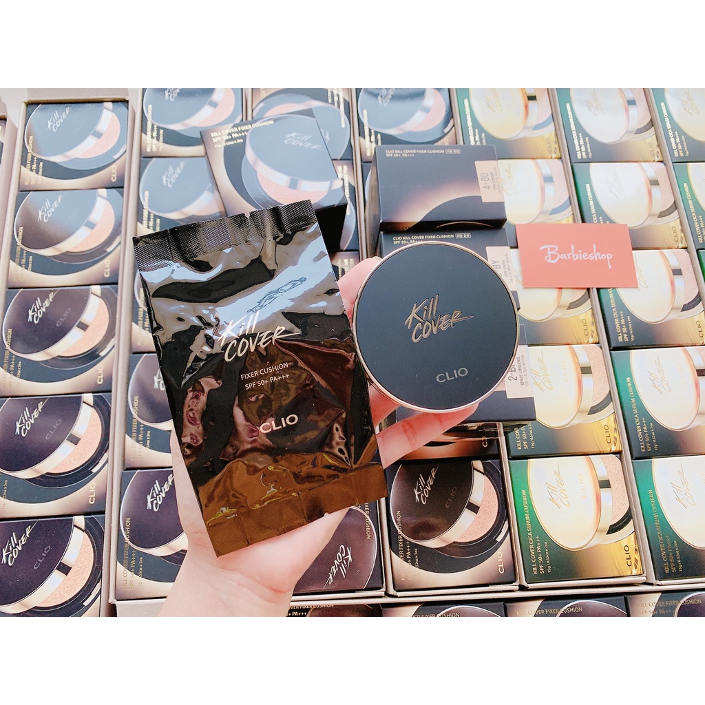 Phấn Nước Clio Kill Cover Fixer Cushion SPF50+  15g x 2