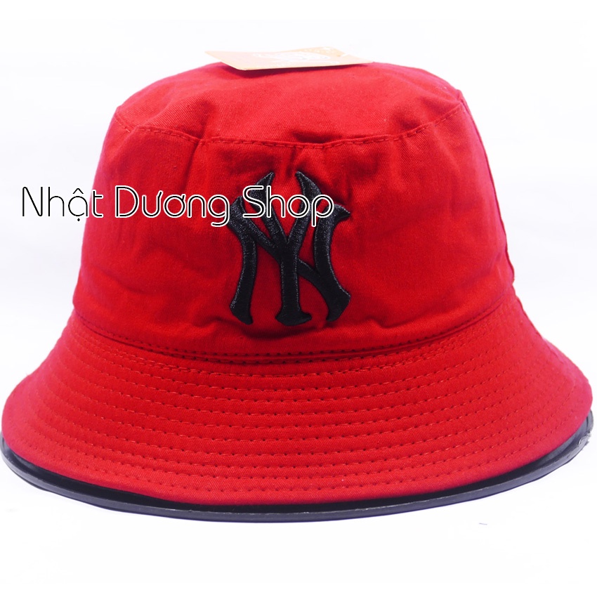 Nón bucket 2 MẶT thêu chữ NY nổi bật, độc đáo thích hợp cho cả nam và nữ- Nhiêu màu săc tha hồ lựa chọn.