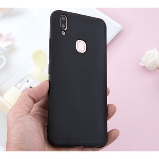 Ốp lưng silicon cho Vivo V9 dẻo đen cao cấp
