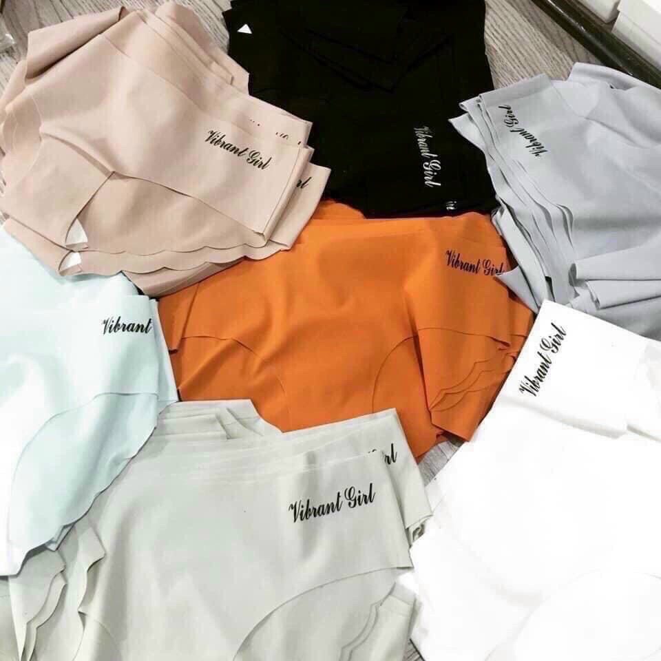 Đồ lót cao cấp / Quần lót đúc su viền sóng không đường may mềm mại