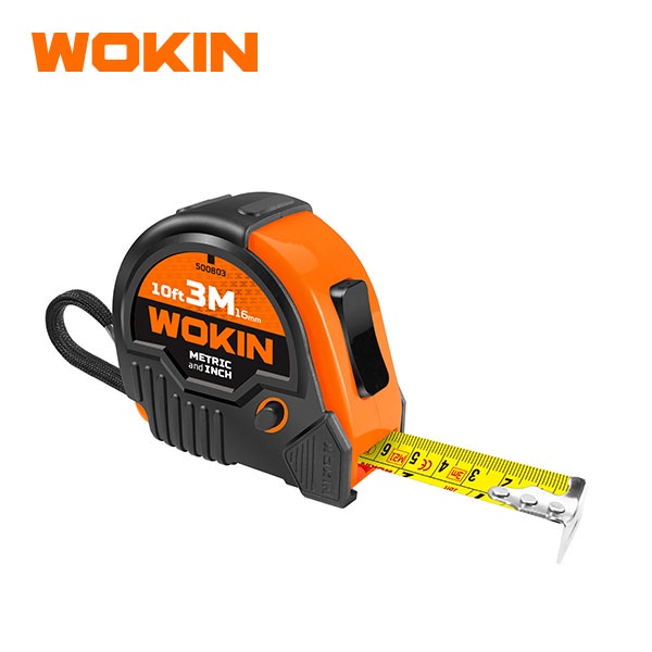 Thước kéo tự động ABS chống shock 5M WOKIN 500805, 8M WOKIN 500808 - Hàng chính hãng