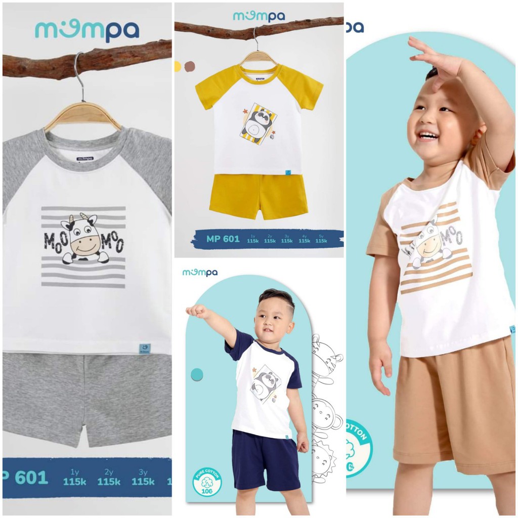 Bộ cộc tay in hình MP