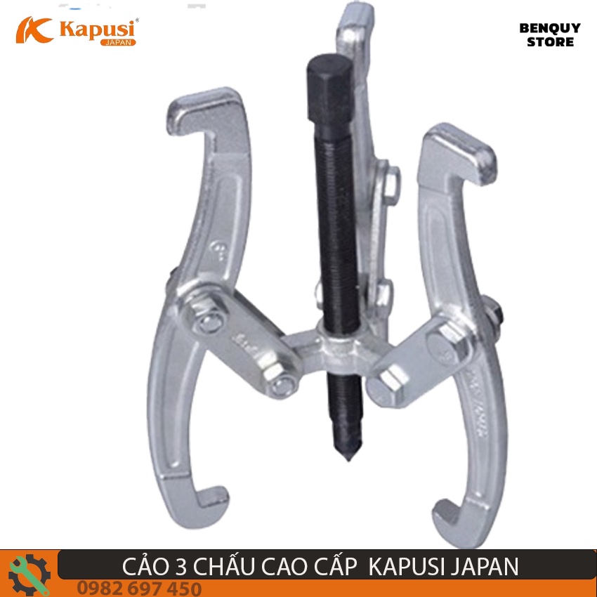 CẢO 3 CHẤU 8IN/200MM KAPUSI JAPAN-CẢO 3 CHÂN TIÊU CHUẨN NHẬT BẢN. CHẤT LIỆU THÉP CHROME VANADIUM