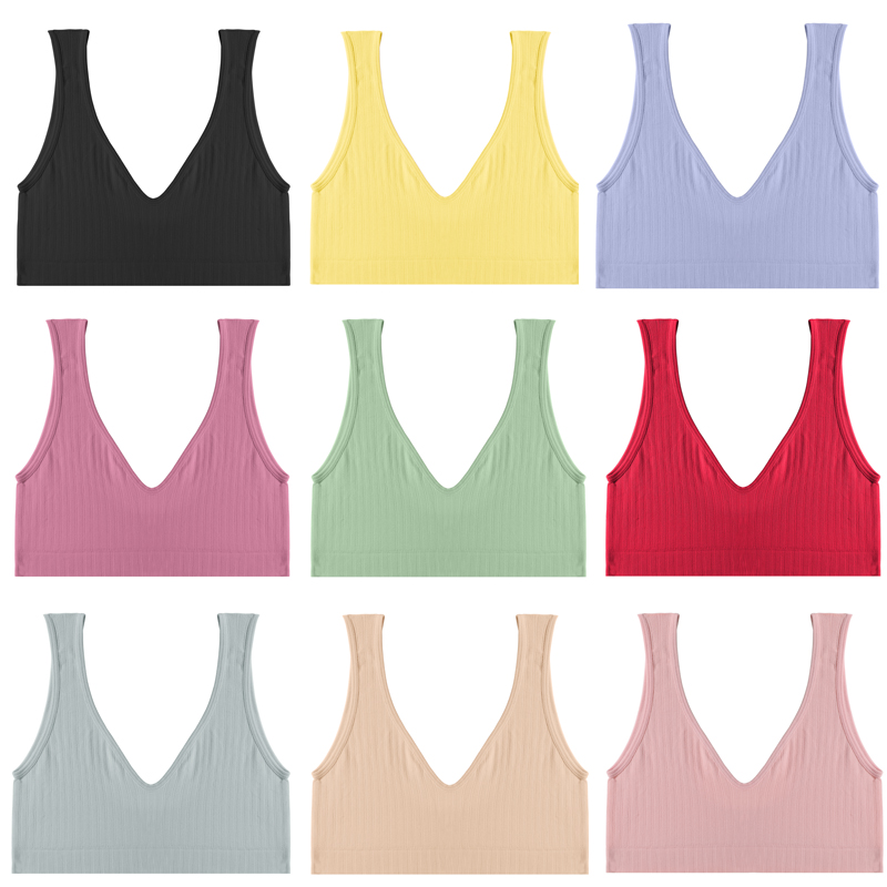 Áo Lót Không Đường May Cổ Chữ V Gợi Cảm Cho Nữ | BigBuy360 - bigbuy360.vn