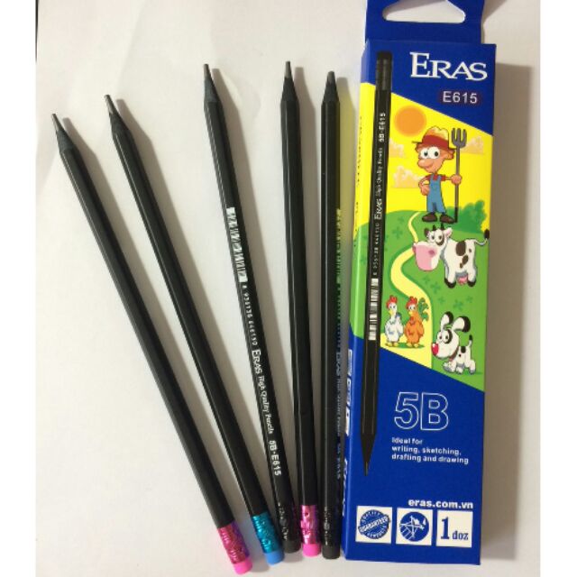 Hộp 12 bút chì 5B