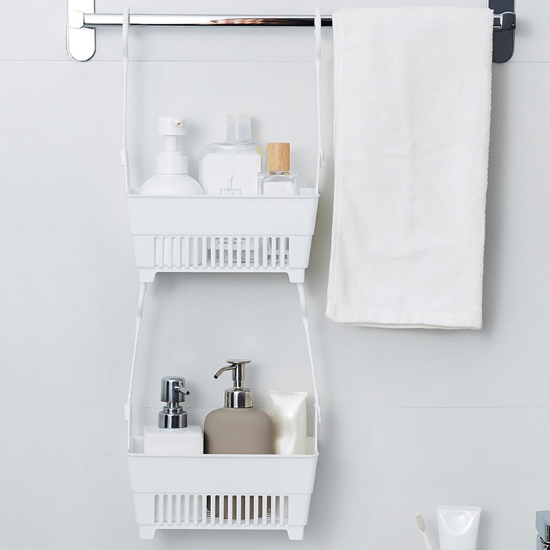 Giỏ Đựng Đồ Dùng Có Móc Treo Đa Năng Tiện Dụng Cho Nhà Bếp / Nhà Tắm