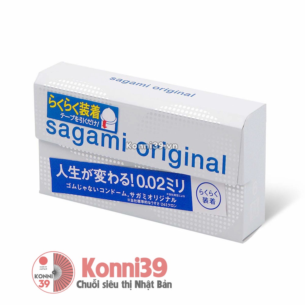 Bao_cao su Sagami Original 0.02mm - hộp 6 chiếc