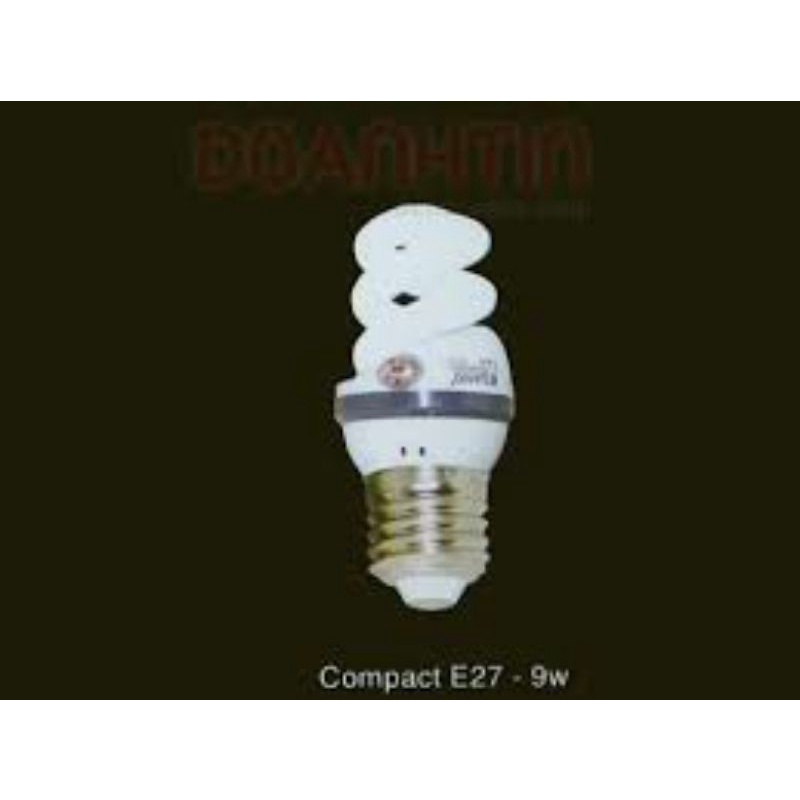 BÓNG XOẮN 9W SÁNG TRẮNG