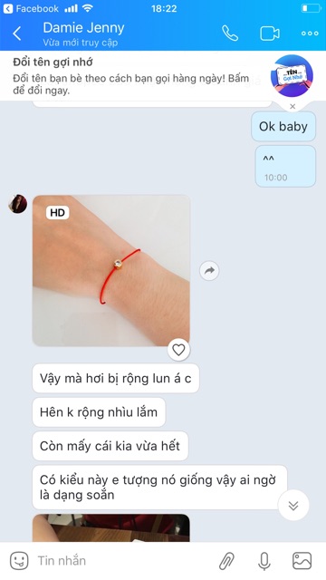 Vòng tay chỉ đỏ kim vàng titan [ Tặng hộp siêu xinh] - Thái lan [ Có trì chú] | BigBuy360 - bigbuy360.vn