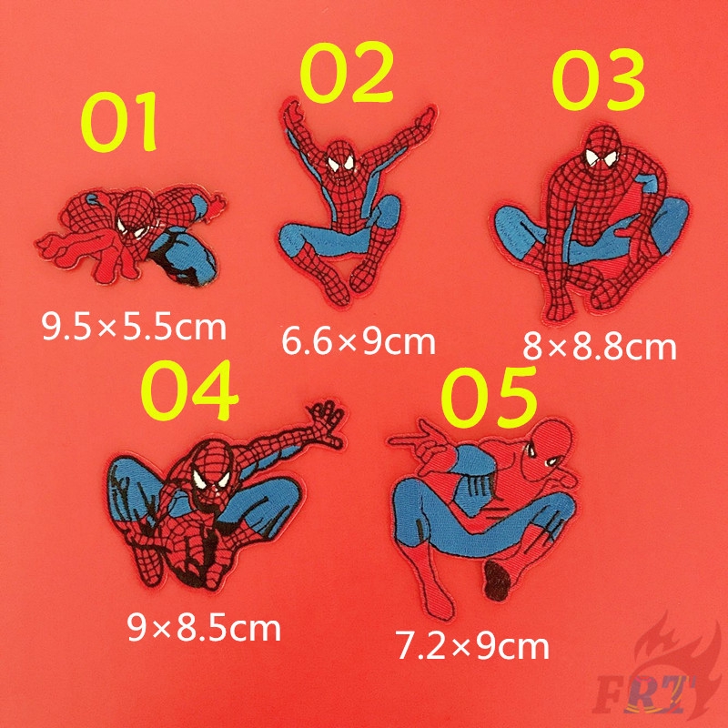 Miếng ủi trang trí quần áo hình người nhện marvel