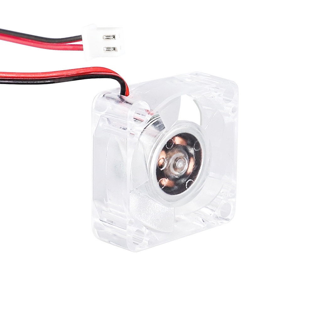 Quạt Tản Nhiệt Thủy Lực Có Đèn LED Phát Sáng 2510 3010 4010 Mini 12V/24V Cho V6