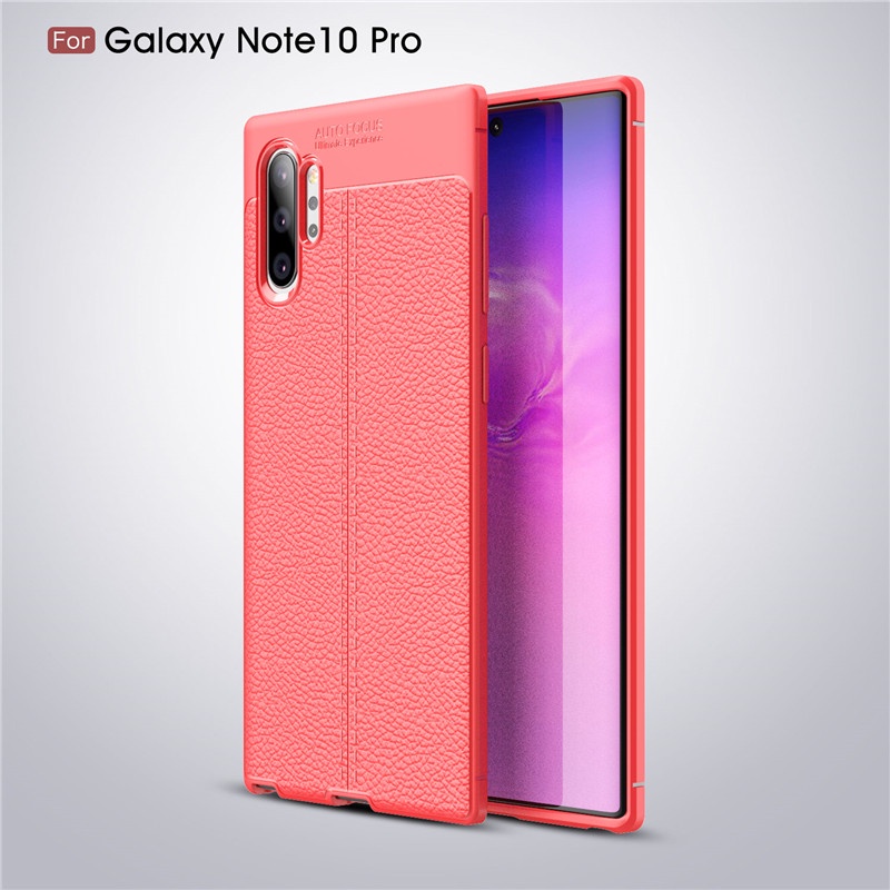 Ốp lưng silicon da TPU nhám chống sốc cho Samsung Galaxy Note 10+ 5G/Xcover 5/Xcover pro/A03S/A02S