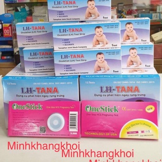 Combo 24 que Lhtana tặng 2 que thử thai Onestick