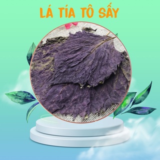 Trà lá tía tô nguyên lá sấy khô
