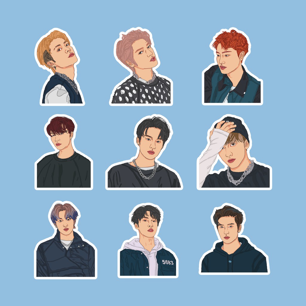 Sticker Dán Hình Nhóm Nhạc Nct 127: Nonstop Ver (Uniqmod.Co)