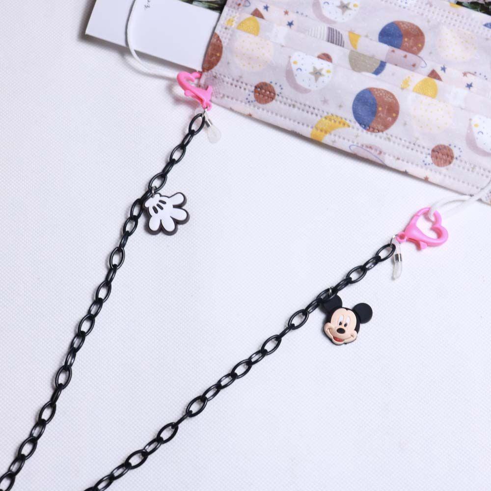 Dây Đeo Mắt Kính Hình Trái Tim / Mickey / Minnie Bằng Acrylic Nhiều Màu Sắc Chống Thất Lạc Tiện Dụng