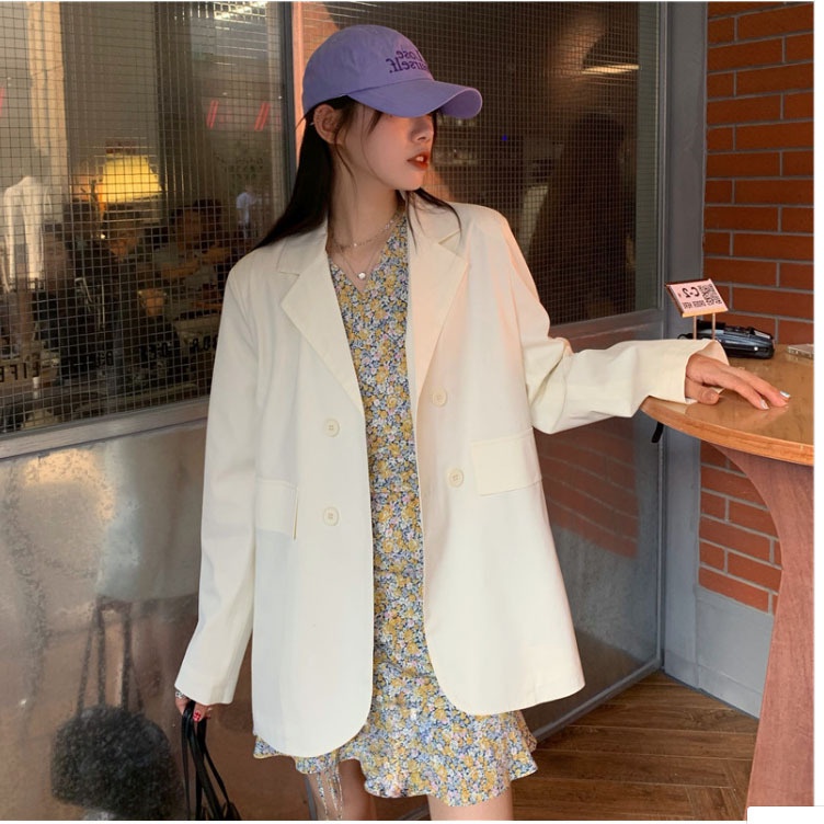 Áo blazer nữ tay dài dáng rộng công sở ulzzang bigsize LOKISO AK08 | BigBuy360 - bigbuy360.vn