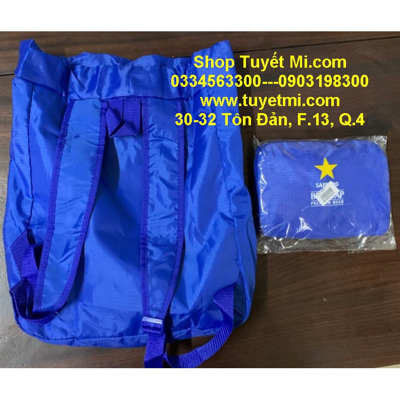 Balo chống ướt cao cấp xếp gọn BlueCap