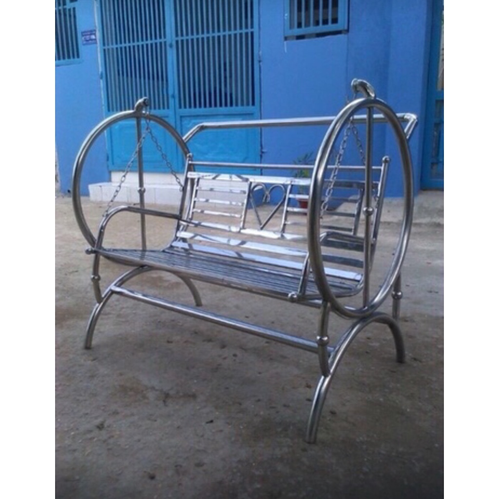Xích đu inox tròn- hàng dày inox loại 1