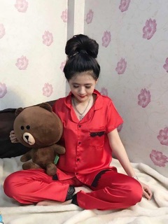 Đồ ngủ Pijama lụa satin siêu đẹp