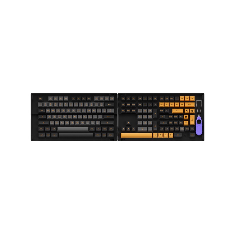 Bộ keycap AKKO Black Bronze dùng cho bàn phím cơ