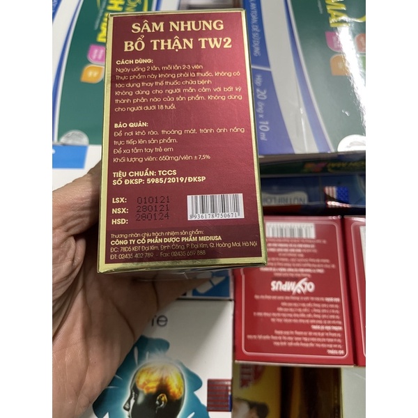 ✅SÂM NHUNG BỔ THẬN TRUNG ƯƠNG ƯƠNG 2 ,BỔ THẬN TRÁNG DƯƠNG