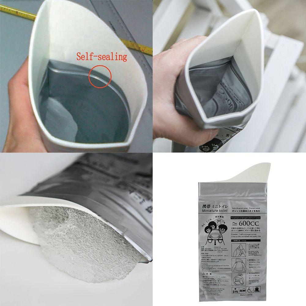 Set 1 / 2 / 3 Túi Đi Vệ Sinh Khẩn Cấp Di Động Mini Cho Xe Hơi