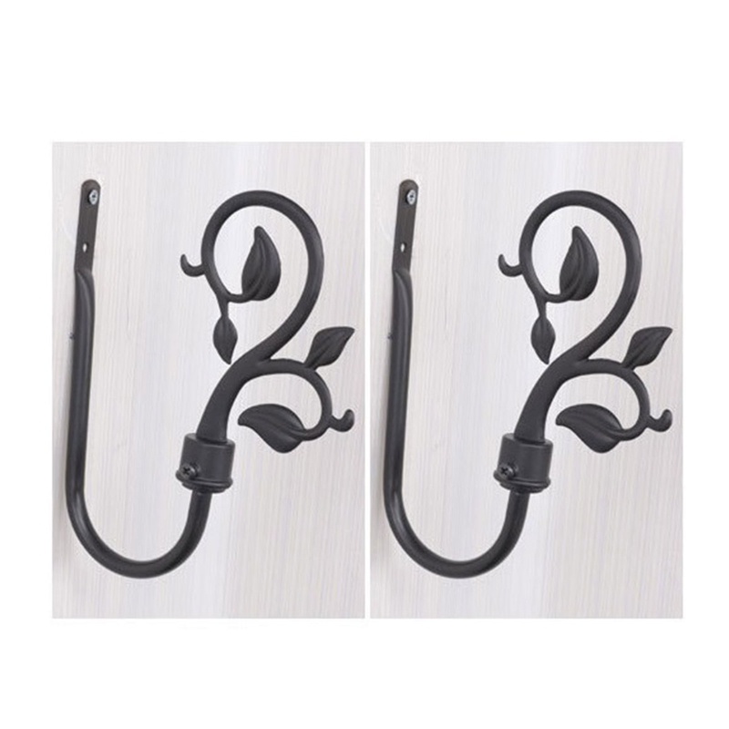 2 Móc Treo Rèm Cửa Hình Đèn Lồng Phong Cách Vintage