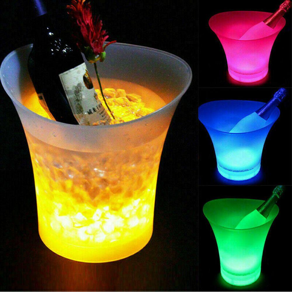 FAY Xô Đá Giữ Lạnh Rượu Có Đèn LED Dung Tích 5L