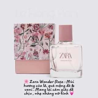 nước hoa za.ra wonder rose