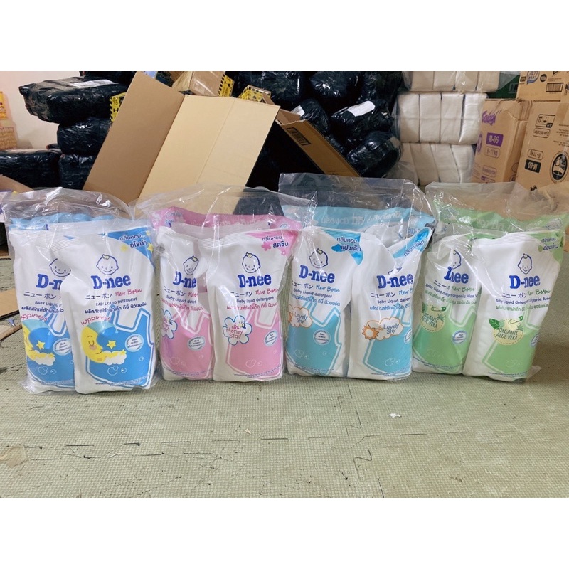 Combo 3 túi nước giặt Dnee 600ml