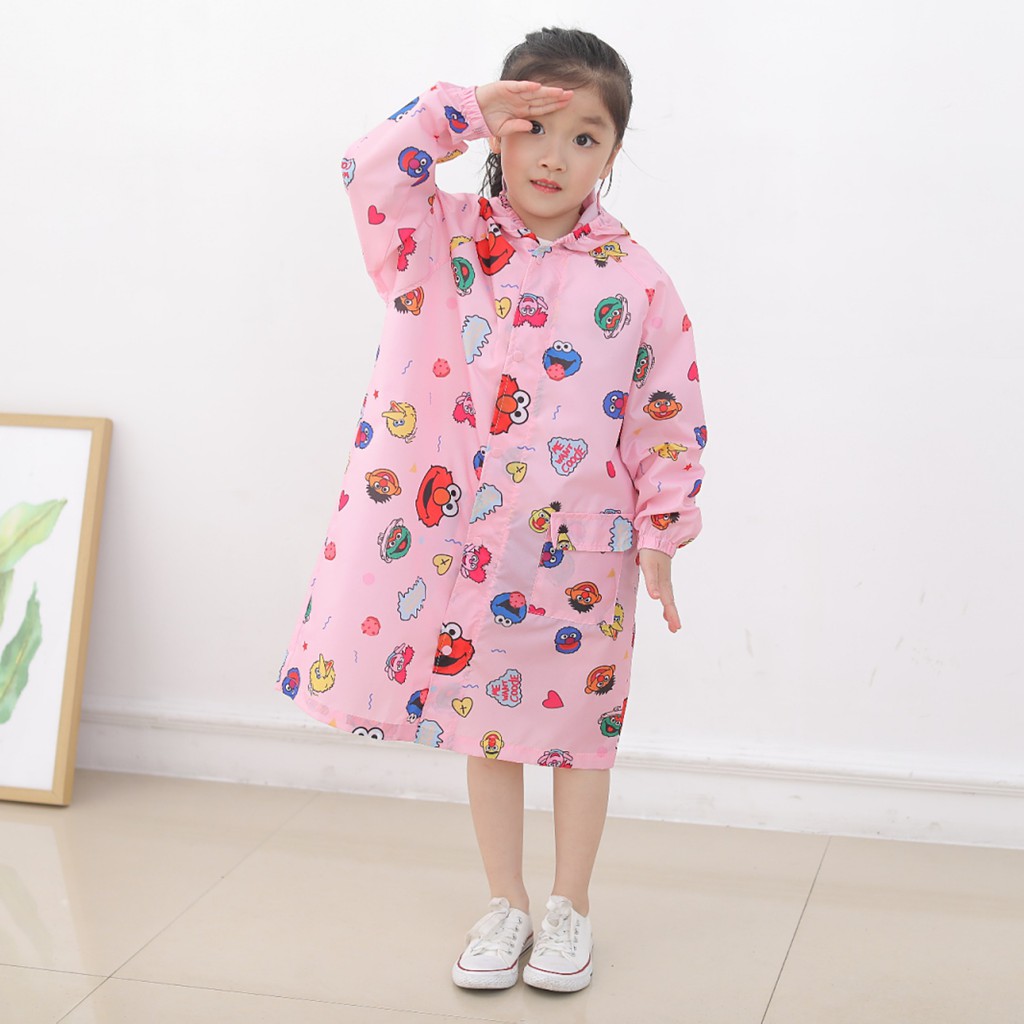 Áo mưa hình thú cực yêu cho trẻ
