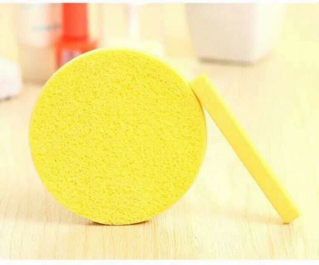 Túi 12 miếng rửa mặt bọt biển