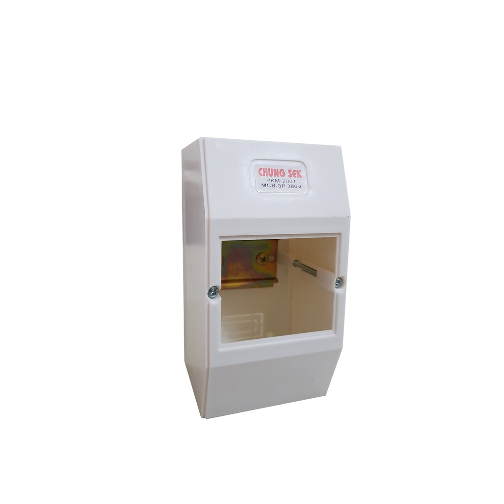 Hộp nhựa  cầu dao MCB tép trắng 2P & 3P