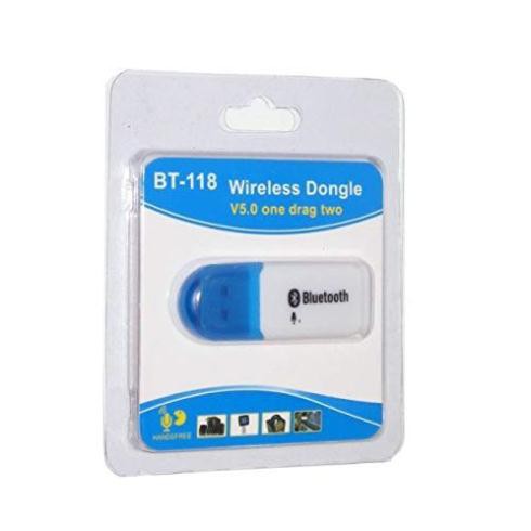 USB Bluetooth 5.0 Dongle BT-118 loại 1 chuyên dùng loa xe ô tô xe hơi xe tải -  loa có cổng usb