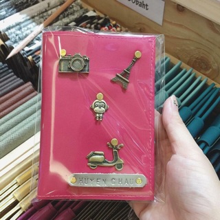 Order Thái - vỏ passport và ví dập charm