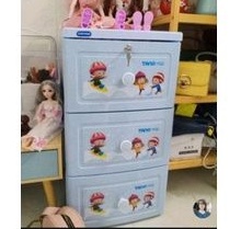 Tủ nhựa  3 tầng duy tân