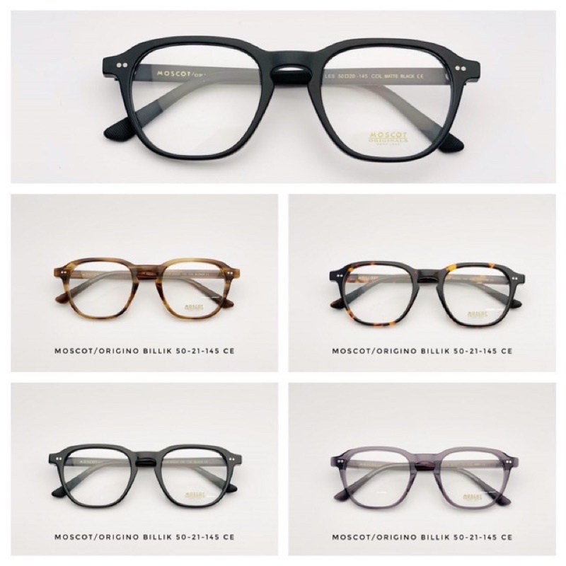 Gọng kính nam nữ Moscot Billik cao cấp