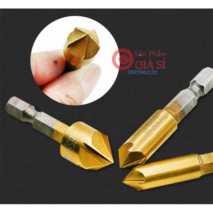 Bộ 6 mũi doa lỗ khoan gỗ 6-19mm ❤️freeship❤️