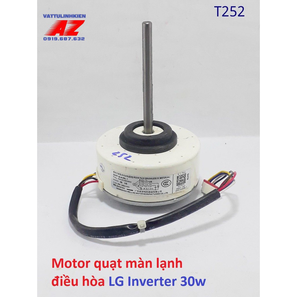 Motor quạt màn lạnh điều hòa LG Inverter DC310V- 30W