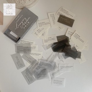 PN007 - Bộ giấy Mr.Paper in Quotes độc đáo