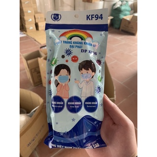 Khẩu trang KF94 trẻ em Đại Phát (set 50 chiếc)