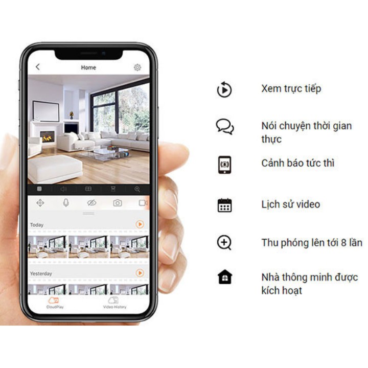 CAMERA wifi ezviz C1C CS-C1C-D0-1D2WFR 1080P , đàm thoại 2 chiều , theo dõi chuyển động , camera ip , camera giám sát