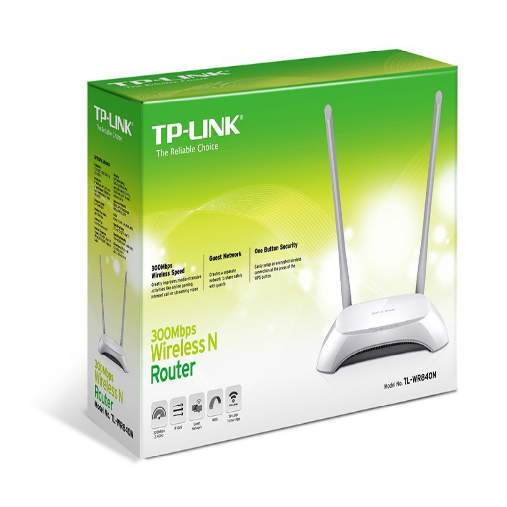 Bộ phát Wifi TP-LINK TL-WR840N 300 Mbps ( Hàng )